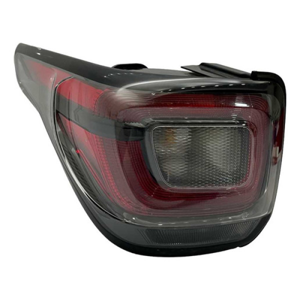 Lanterna Traseira Esquerda Fiat Strada 2021 03835010 Esquerdo/motorista Vermelha E Cristal