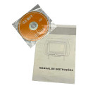 Encosto De Cabeça Tela Leitor Dvd 7 Polegadas Bege Bege