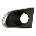Moldura Grade Farol Milha Esquerda Chevrolet Tracker 2014 Preto Direito