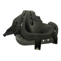Moldura Farol Milha Chevrolet Onix 2020 2024 Preto Esquerdo