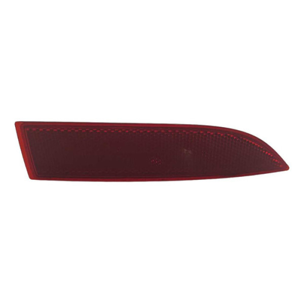 Refletor Olho De Gato Direito Parachoque Logan Sandero 14 19 Vermelho
