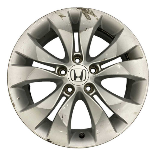 Roda Liga Leve Aro 17 5 Furos Honda Cr-v 2010 2014 Cinza