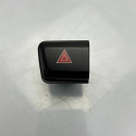 Botão Pisca Alerta Peugeot 208 2013/2019 | 9675091620 Preto