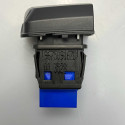 Botão Pisca Alerta Peugeot 208 2013/2019 | 9675091620 Preto