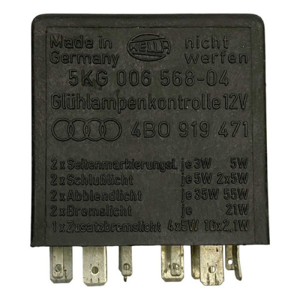 Módulo Relé Controle De Luz Audi A3 1997 2003 | 5kg006568-04