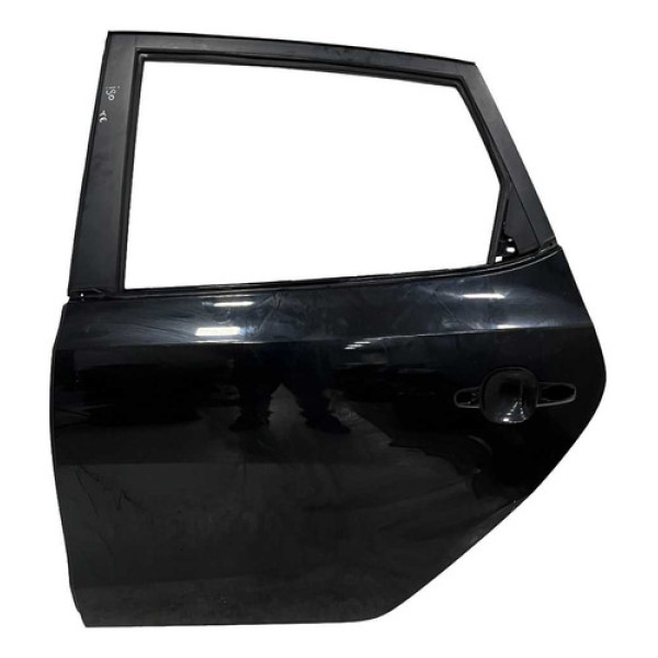 Porta Traseira Esquerda Hyundai I30 2009 2013 Traseira Esquerda Preto