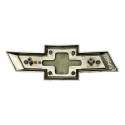 Emblema Grade Frontal Chevrolet Tracker 1.0 Lt Turbo 2021 Dourado