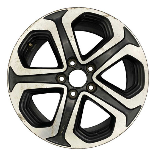 Roda Liga Leve Aro 17 5 Furos Honda Hr-v 2015 2018 Prata