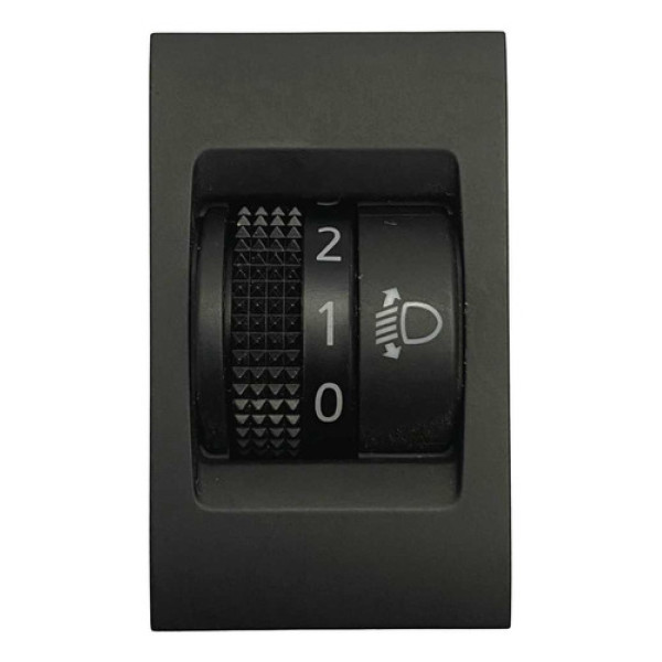 Botão Regulagem Farol De Milha Nissan Versa Senses 2024 2025 Preto