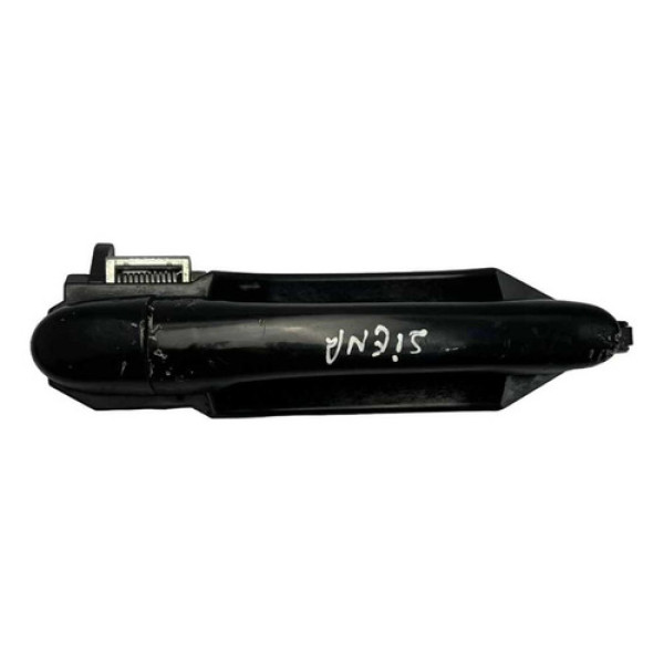 Maçaneta Externa Traseira Direita Fiat Siena 2009 Detalhe Preto Traseira