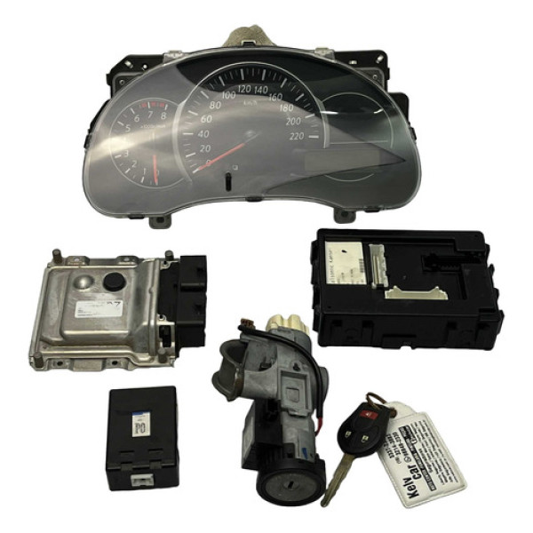 Kit Code Módulo Injeção Nissan March 1.0 3cc 2018