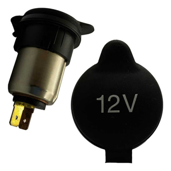 Tomada Acendedor Cigarro Carro Automotivo 12v Hr-v Exl 2018 Preto