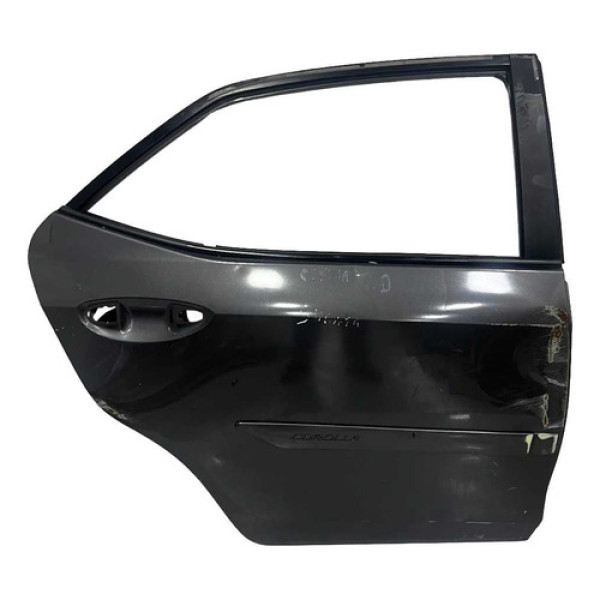 Porta Traseira Direita Toyota Corolla 2019 Detalhe Traseira Direita Preto