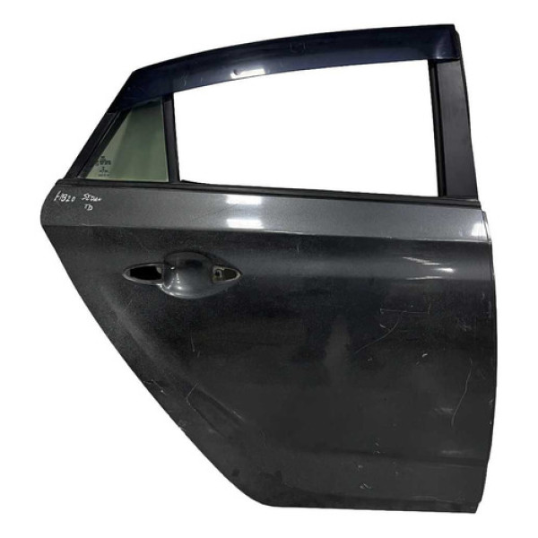 Porta Traseira Direita Hyundai Hb20 Sedan 2013 2019 Traseira Direita Preto