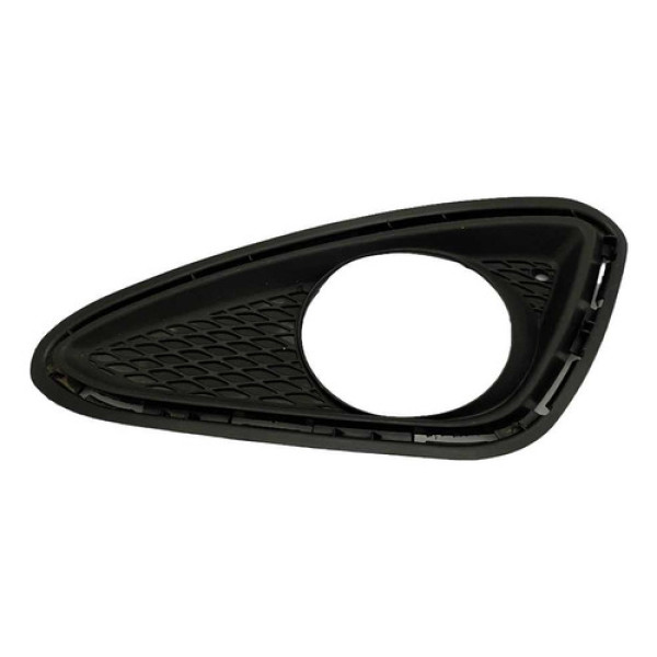 Moldura Farol Milha Esquerdo Hyundai Hb20 2013 2015 Preto Esquerdo