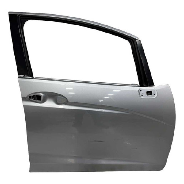 Porta Dianteira Direita Carona Honda Fit 2015 A 2021 Dianteira Direita Prata Cinza