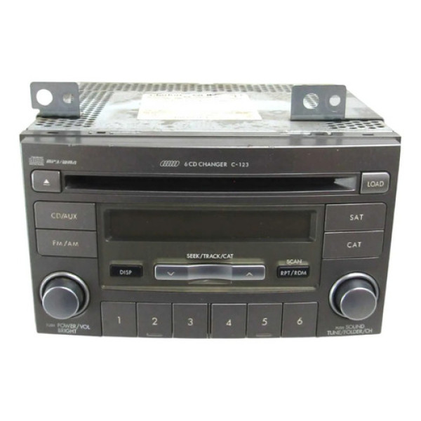 Rádio Cd Player Original Subaru Forester 2007 / 2008 - 6 Cds