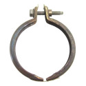 Abraçadeira Escape Turbina Esquerda Mercedes Glc43 3.0 17/19 Prata