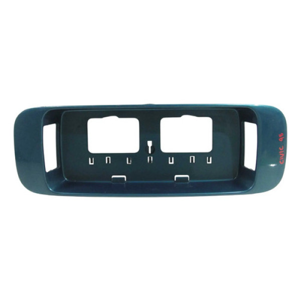 Moldura Tampa Traseira Suporte Da Placa Civic 1993 1994 1995 Verde