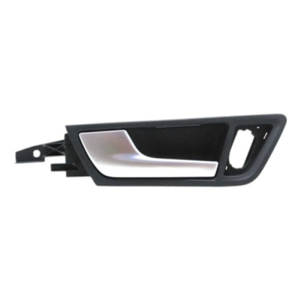 Maçaneta Interna Dianteira Esquerda Audi Q5 2009 A 2012 Prateado Dianteira