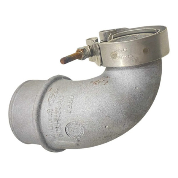 Tubo Transferência Turbina F250 Cummins 07/11 C/ Abraçadeira Prata