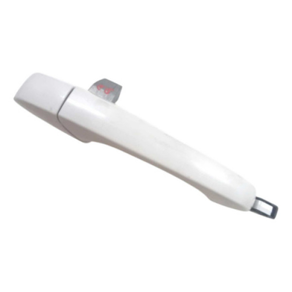Maçaneta Porta Dianteira Direita Jeep Compass 2011 A 2015 Branco Dianteira