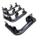 Kit 4 Suportes Do Estribo Original Da S10 2012 A 2024 E Ou D Preto