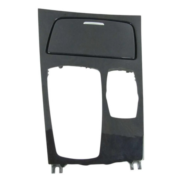 Moldura Console Câmbio Porta Copos Bmw 750i 2009 A 2014 Amadeirado Escuro