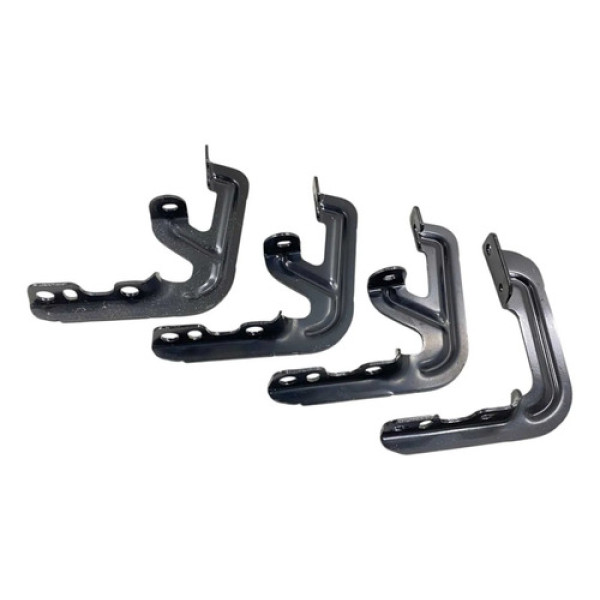 Kit 4 Suportes Do Estribo Original Da S10 2012 A 2024 E Ou D Preto