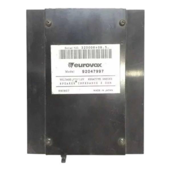 Módulo Amplificador Do Som Omega Australiano 92047997 Preto