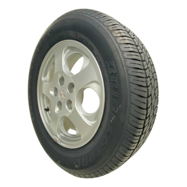 Estepe Roda 16 C/ Pneu Bridgestone 215/65r16 Pajero Io 98/02