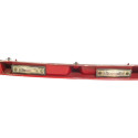 Friso Moldura Luz De Placa Tampa Traseira Astra Wagon Sw 95 Vermelho