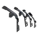 Kit 4 Suportes Do Estribo Original Da S10 2012 A 2024 E Ou D Preto