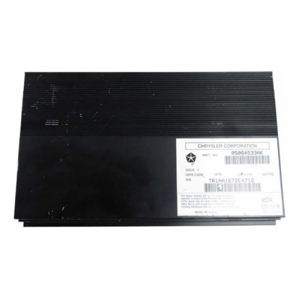 Módulo Amplificador Som Original Grand Cherokee 2012 2013 Preto