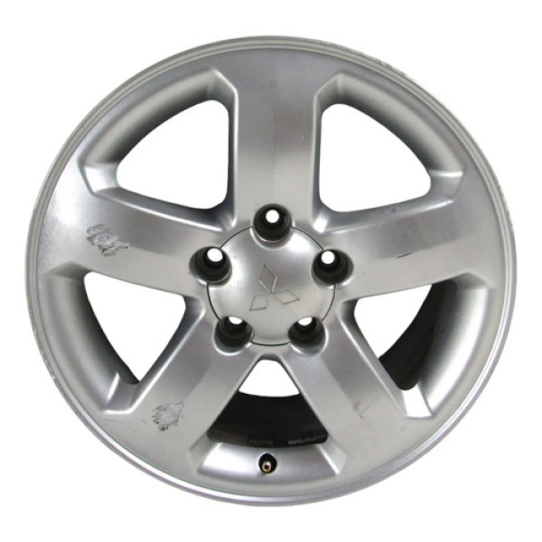 Roda Mitsubishi Tr4 2007 2008 2009 Aro 16 *detalhes Pintura Prata