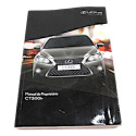 Livreto Manual Do Proprietário Lexus Ct200h 2018 Usado