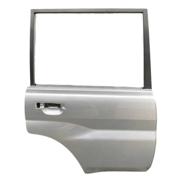 Porta Traseira Direita Pajero Io / Tr4 1999 A 2009 Original Traseira Direita Prata