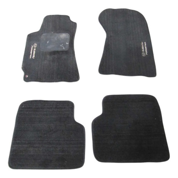 Jogo Tapetes Originais Subaru Forester 2005 2006 2007 2008 Preto