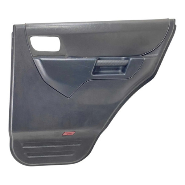 Forro Porta Traseira Direita Pajero Io Tr4 1999 A 2009 Couro Preto