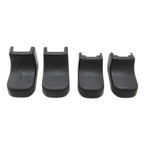 Kit Tampas De Parafuso Banco Dianteiro Santa Fé 2011 2012 Preto