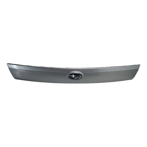 Moldura Friso Luz De Placa Tampa Traseira Forester 2007 2008 Prata