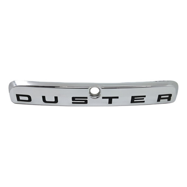 Aplique Cromado Tampa Traseira Duster 2010 A 2015 C/ Detalhe Original