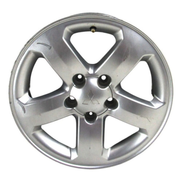 Roda Mitsubishi Tr4 2007 2008 2009 Aro 16 *detalhes Pintura Prata