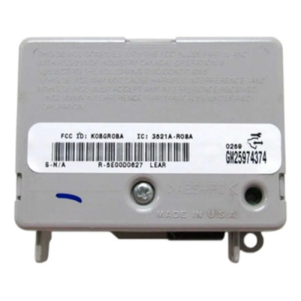 Módulo Bloqueador Antifurto Gm Malibu 2010 2011 25974374