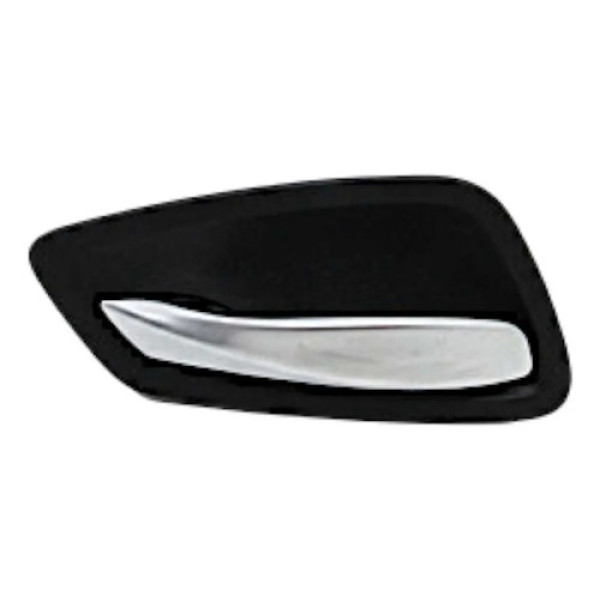 Maçaneta Interna Esquerda Bmw 320i 2006 A 2011 E90 Original Preto Com Prateado Dianteira/traseira