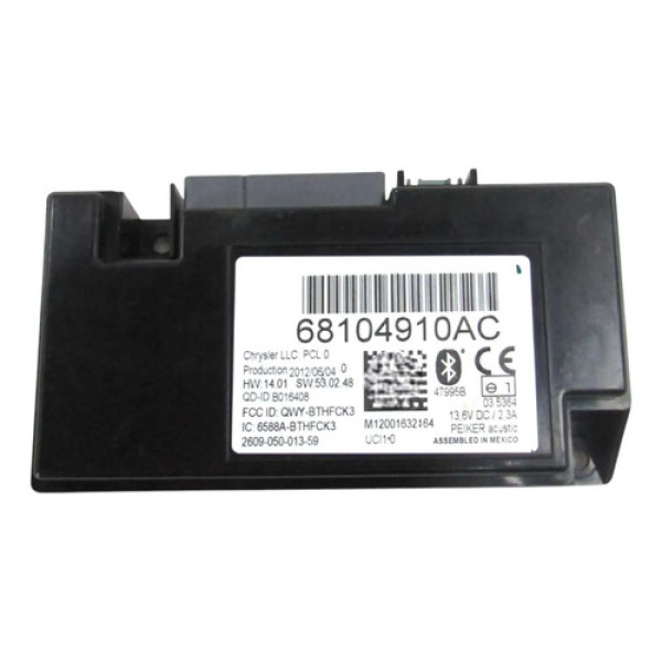 Módulo Bluetooth Grand Cherokee 2011 2012 2013 - 68104910ac