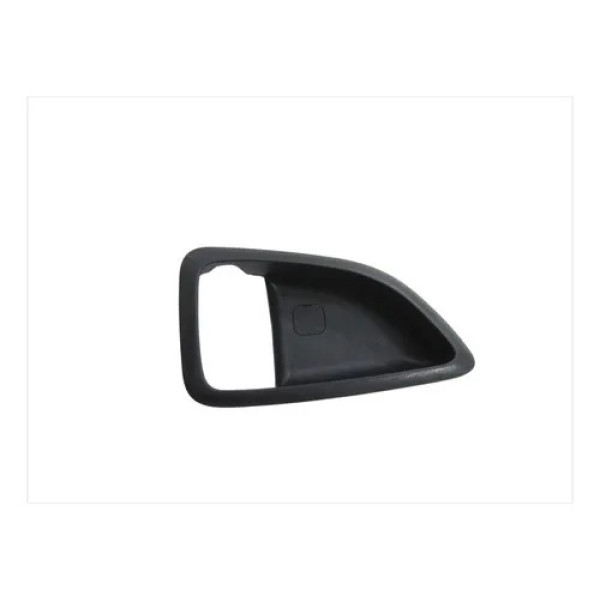 Moldura Da Maçaneta Interna Porta Esquerda Ix35 10/22 Preta Dianteira/traseira