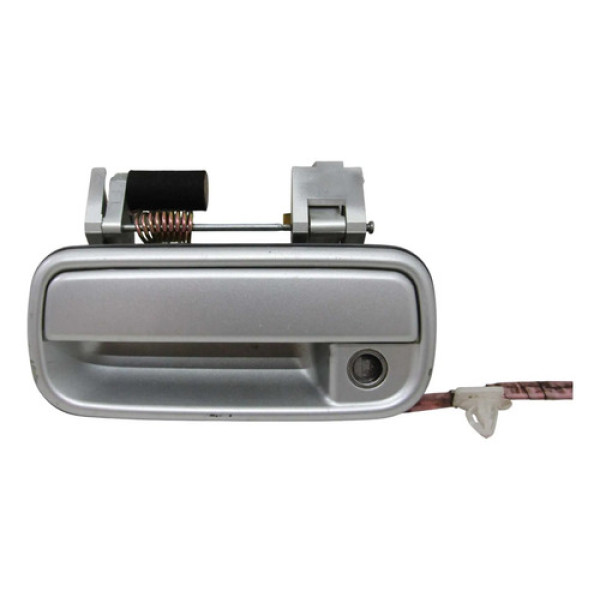 Maçaneta Dianteira Esquerda Toyota Sw4 2001 2002 C/ Sensor Prata Dianteira