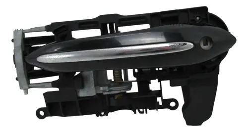 Maçaneta Externa Porta Dianteira Esquerda Bmw 750i 2009/2014 Preto Dianteira