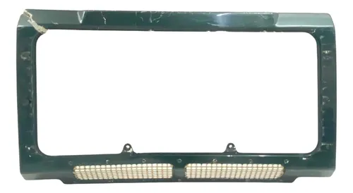 Moldura Grade Frontal Defender Puma 2007 A 2011 P/ Recuperar Verde Brilhante